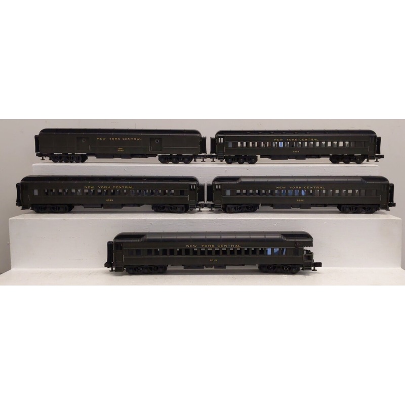 MTH 20-4022 O New York Central 70′ Madison Passenger Car Set (Set of 5) EX