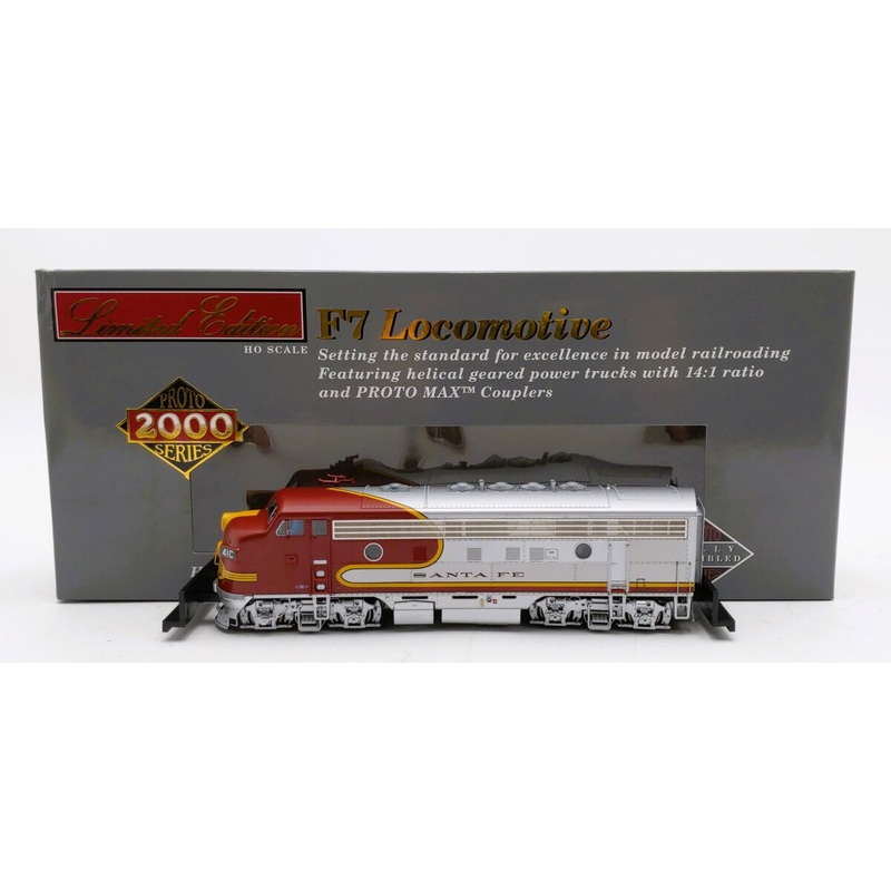 Proto 2000 920-40690 HO ATSF EMD 37-Class F7A Diesel Locomotive w/DCC/Sound #41C LN/Box