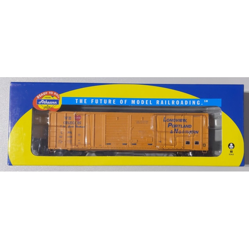 Athearn 87369 HO LP&N 50′ FMC Centered Double Door Box Car #52004 NIB