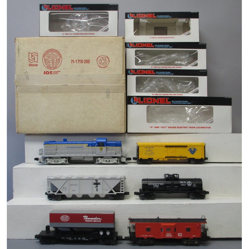 Lionel 6-11719 O Gauge Delaware and Hudson Coastal Diesel Freight Train Set MT/Box