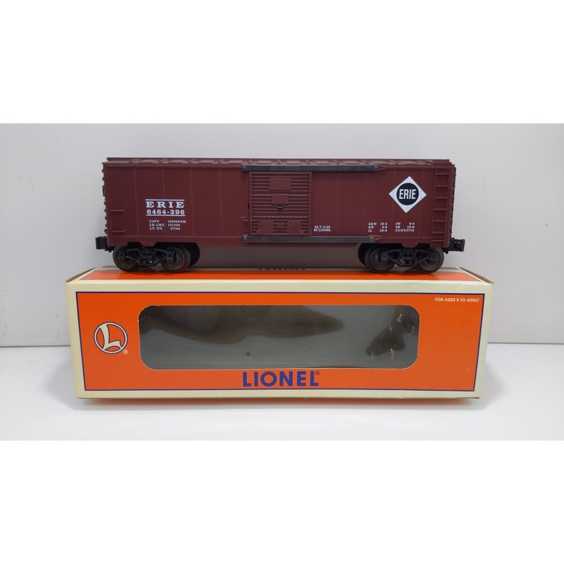 Lionel 6-19283 O Gauge Erie Boxcar #6464-296 EX/Box