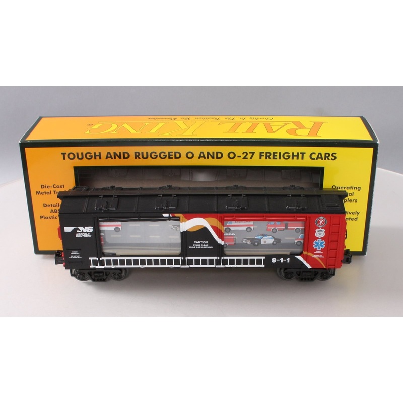 MTH 30-79526 Norfolk Southern First Responders Operating Action Car LN/Box