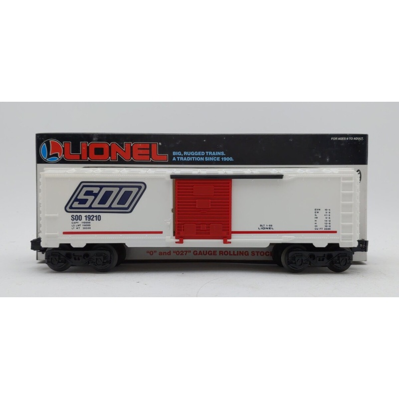 Lionel 6-19210 O Gauge Soo Line Boxcar VG/Box