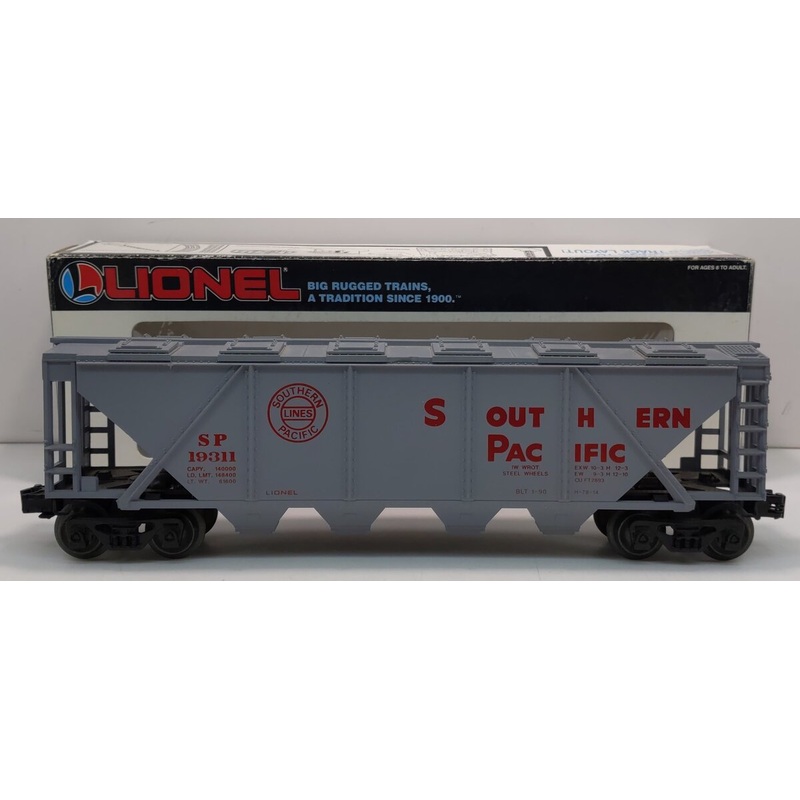 Lionel 6-19311 O Gauge Southern Pacific Covered Quad Hopper LN/Box