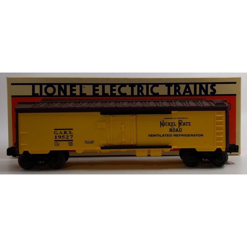 Lionel 6-19527 O Nickel Plate Road Reefer LN/Box