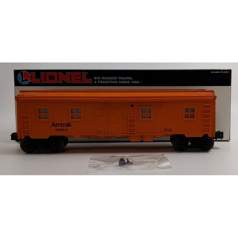 Lionel 6-19654 O Gauge Amtrak Bunk Car W/ Lighted Interior #19654 EX/Box