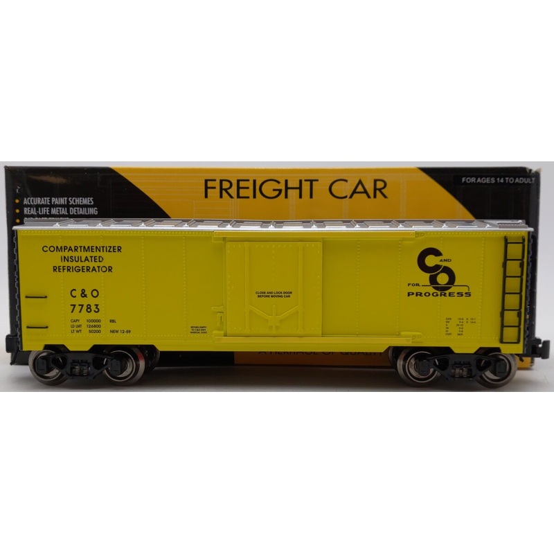 Lionel 6-21629 O Gauge Chesapeake & Ohio Reefer #7783 LN/Box