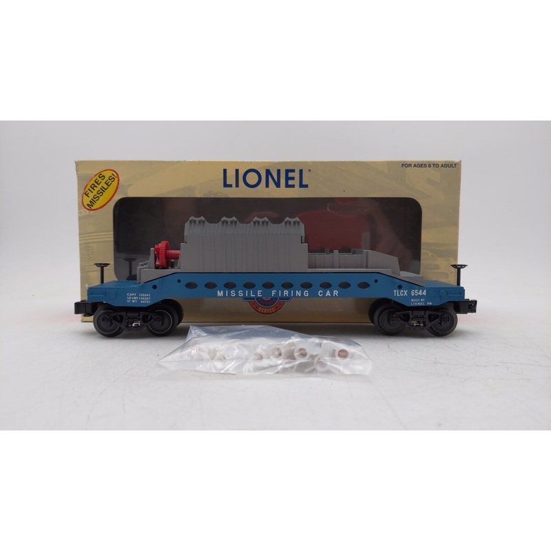 Lionel 6-26876 O Gauge PWC Missile Firing Trail Car #6544 EX/Box