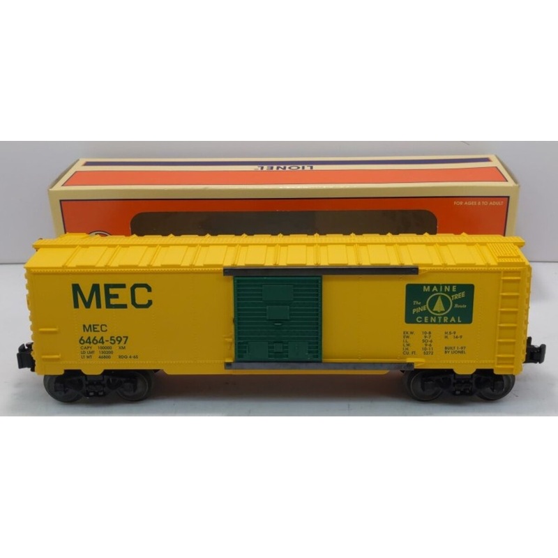 Lionel 6-29203 O Gauge Maine Central Boxcar #6464-597 LN/Box