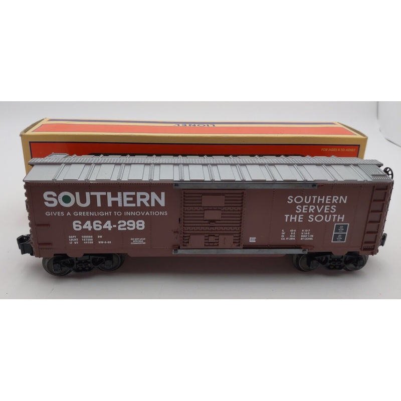 Lionel 6-29214 O Gauge Southern Railway Boxcar #6464-298 LN/Box