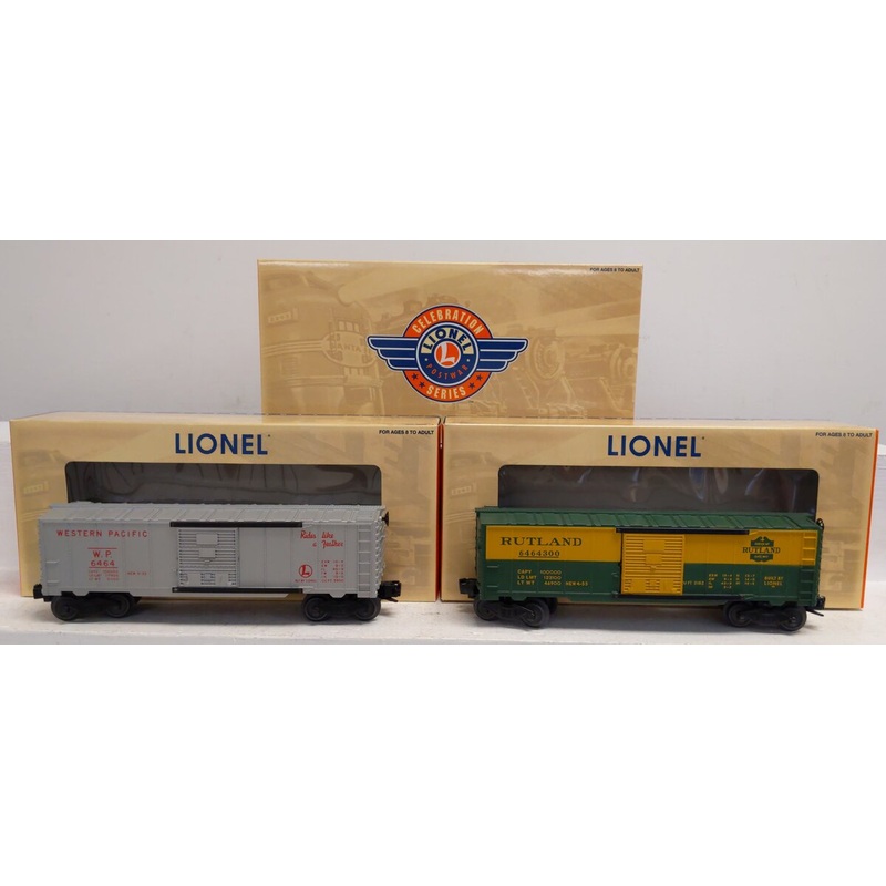 Lionel 6-39290 O PWC 2-Car Variation Boxcar Set #6464 EX/Box