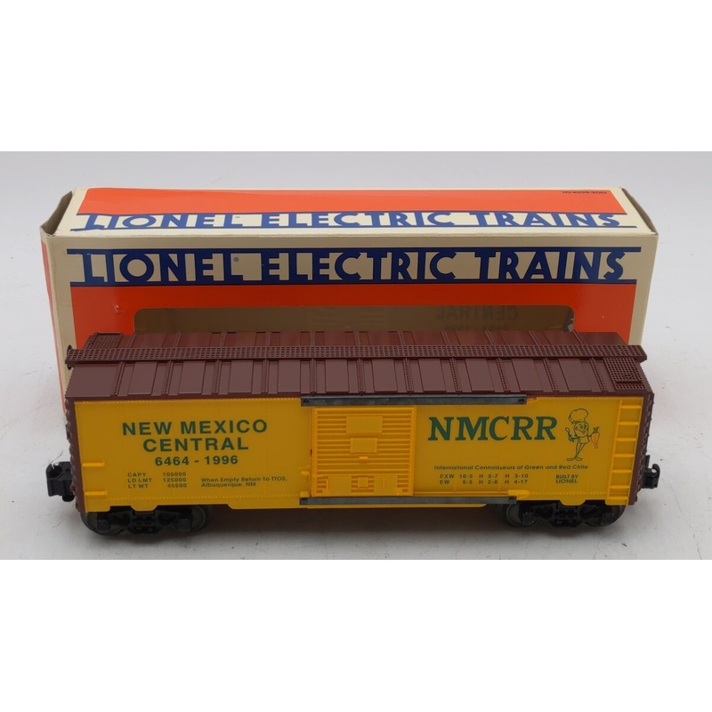 Lionel 6-52087 O Gauge 1996 TTOS New Mexico Central Boxcar LN/Box