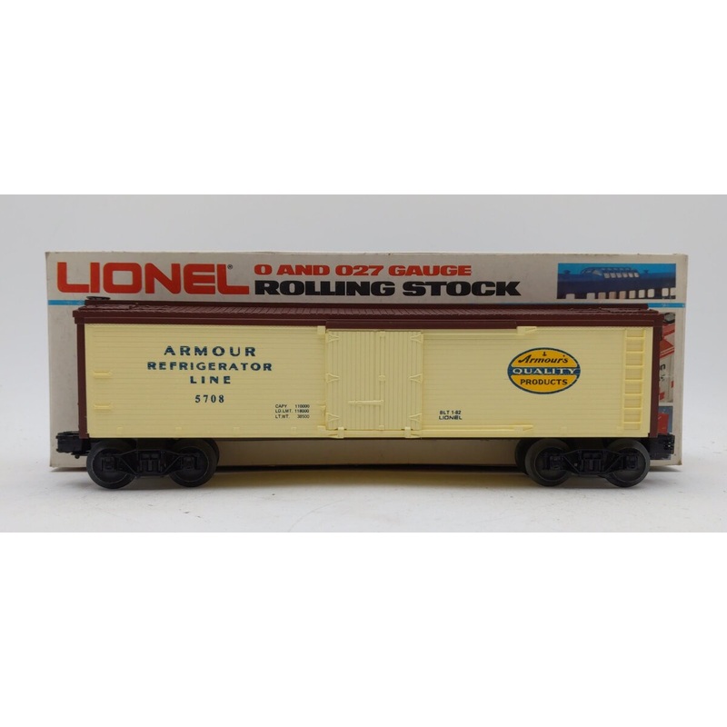 Lionel 6-5708 O Gauge Armour Reefer EX/Box