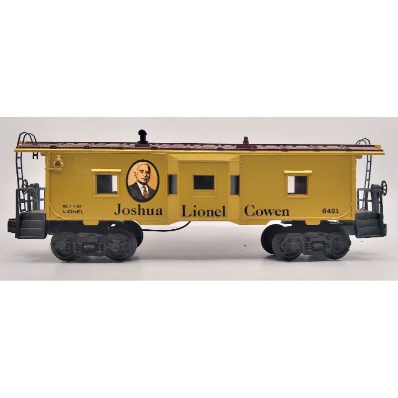 Lionel 6-6421 O Gauge Joshua L. Cowen Bay Window Illuminated Caboose EX