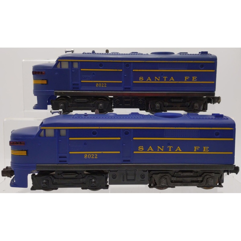 Lionel 6-8022 Santa Fe AA Diesel Locomotive Set EX