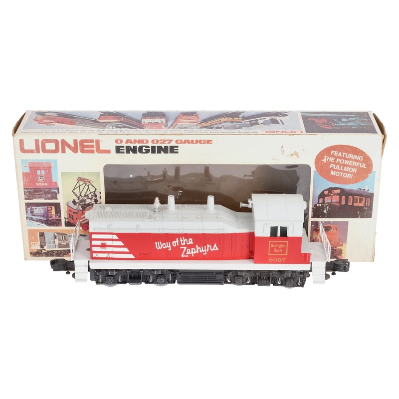 Lionel 6-8057 O Gauge Burlington SW1 Switcher #8057 LN/Box
