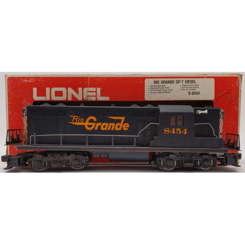 Lionel 6-8454 O Gauge Rio Grande GP-7 Diesel Locomotive #8454 EX/Box