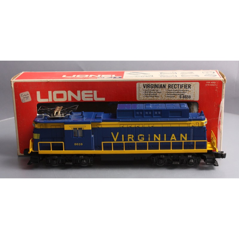Lionel 6-8659 O Gauge Virginian Rectifier Electric Locomotive LN/Box