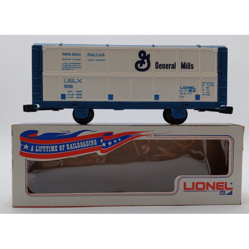 Lionel 6-9090 O Gauge General Mills Boxcar #9090 EX/Box