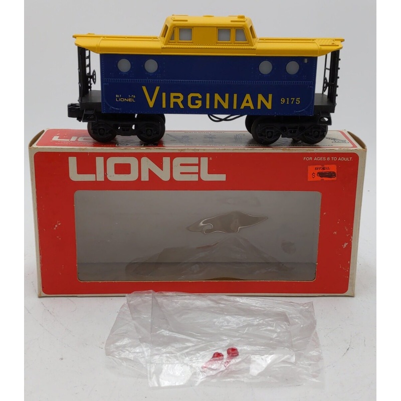 Lionel 6-9175 O Gauge Virginian Illuminated Caboose LN/Box