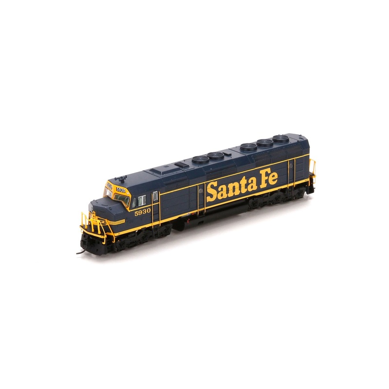 Athearn 15074 N Santa Fe F45 Diesel Locomotive #5930 LN/Box