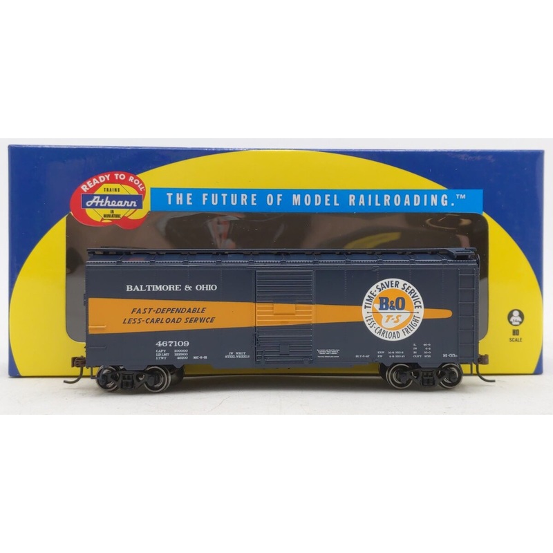 Athearn 70101 HO Baltimore & Ohio 40′ YSD Boxcar #467109 LN/Box