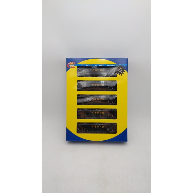 Athearn 94622 HO Scale CSDPU Orther 5-Bay Hopper Cars (Set of 5) NIB