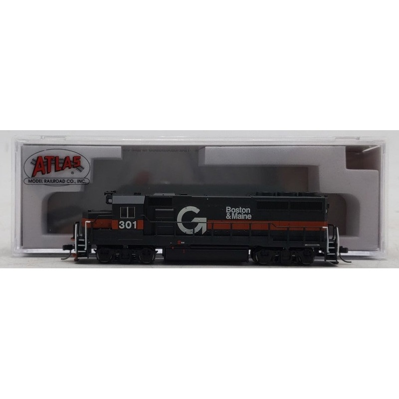 Atlas 40004728 N GRS B&M GP40-2 Diesel Locomotive with DCC & Sound #301 EX/Box