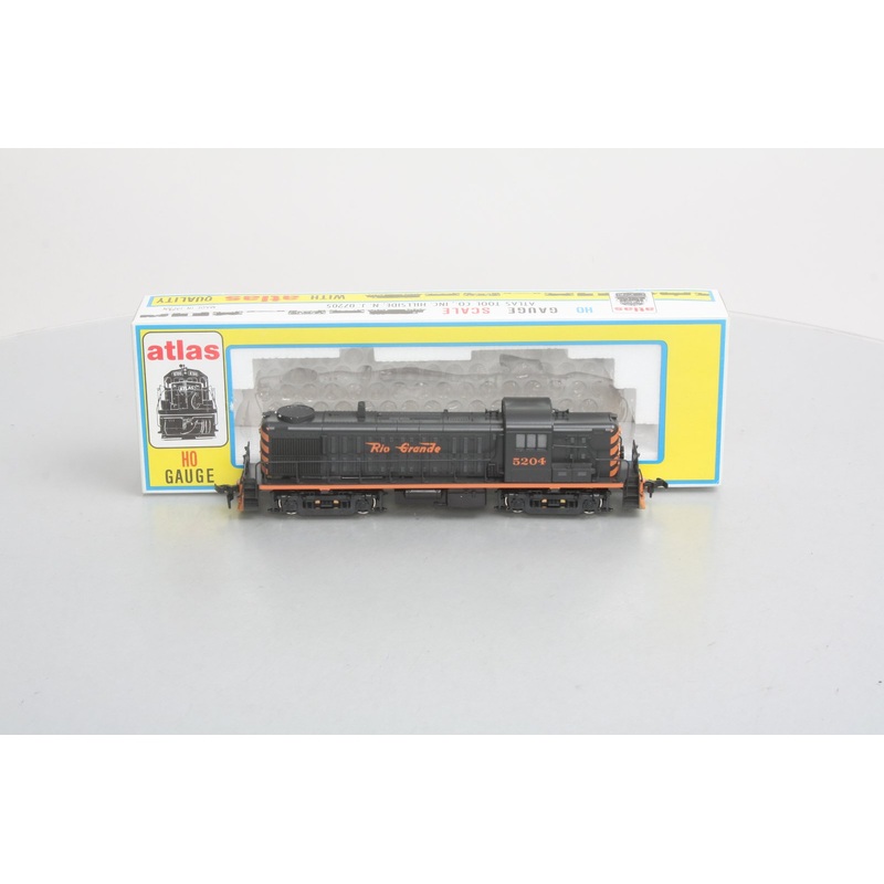 Atlas 7079 HO Rio Grande RS-3 Diesel Locomotive #5204 EX/Box