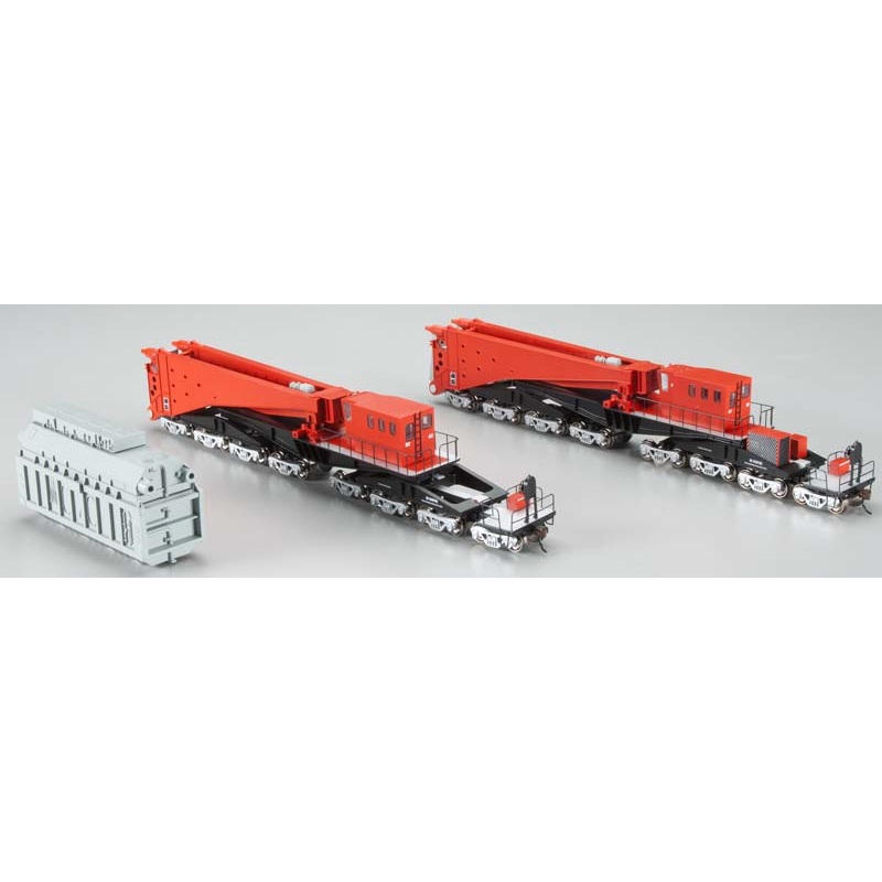 Bachmann 80503 Spectrum Red/Black 380-Ton Schnabel 16-Truck Heavy-Duty Car LN/Box