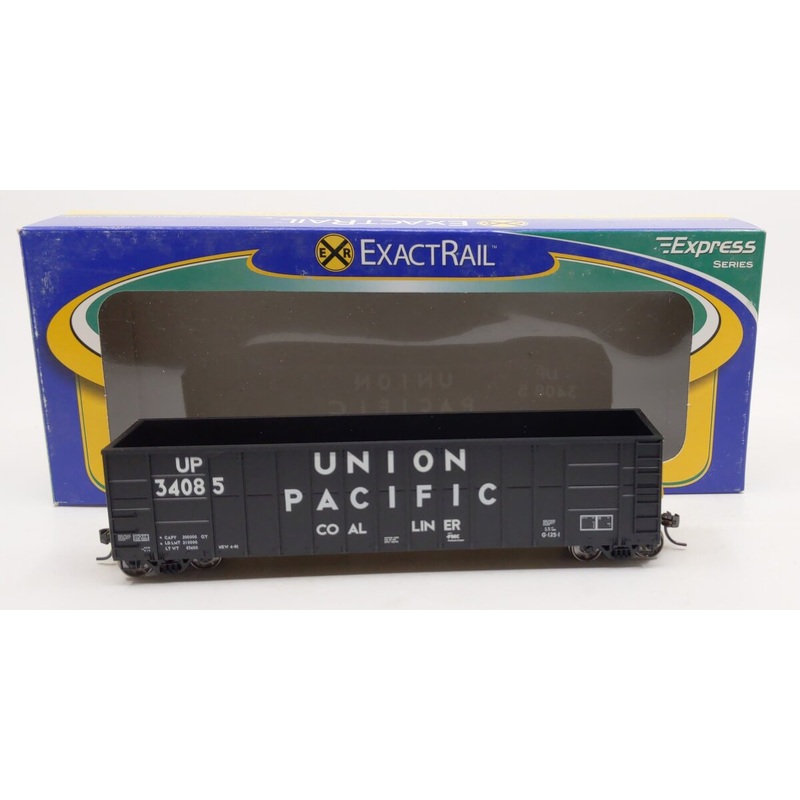 ExactRail EX-1405-17 HO Union Pacific FMC 4000 High Side Gondola #34085 NIB