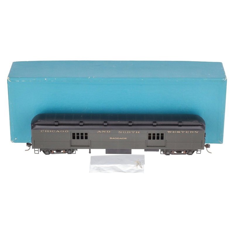 Lambert 873 HO Scale BRASS Baggage Car – Painted EX/Box