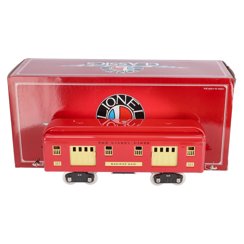 Lionel 6-13400 Standard Gauge The Lionel Lines 323 Red Baggage Car EX/Box