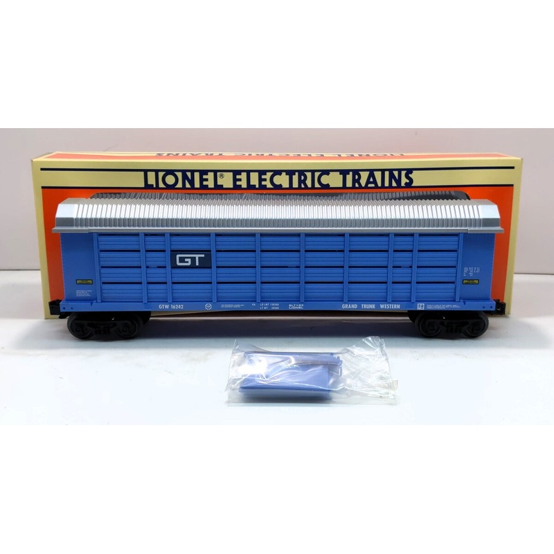 Lionel 6-16242 O Gauge Grand Trunk Western Auto Carrier MT/Box
