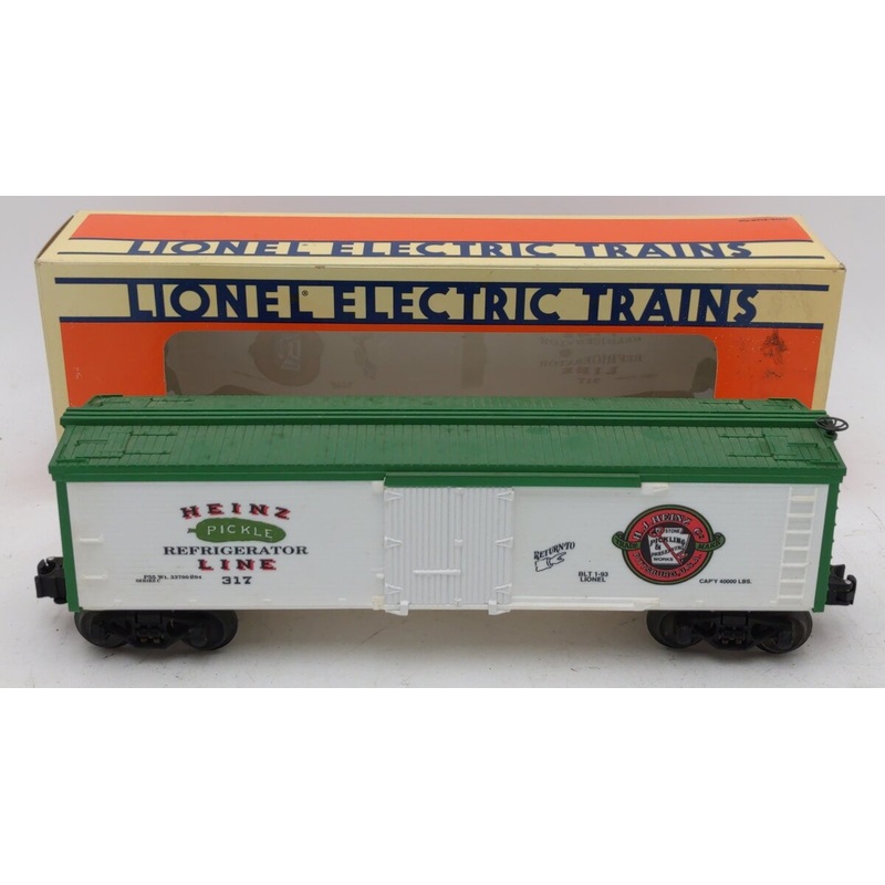 Lionel 6-16807 O Gauge H.J. Heinz Billboard Refrigerator Car #317 EX/Box