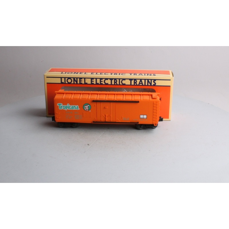 Lionel 6-17308 O Gauge Tropicana Standard Refrigerator Car #301 EX/Box