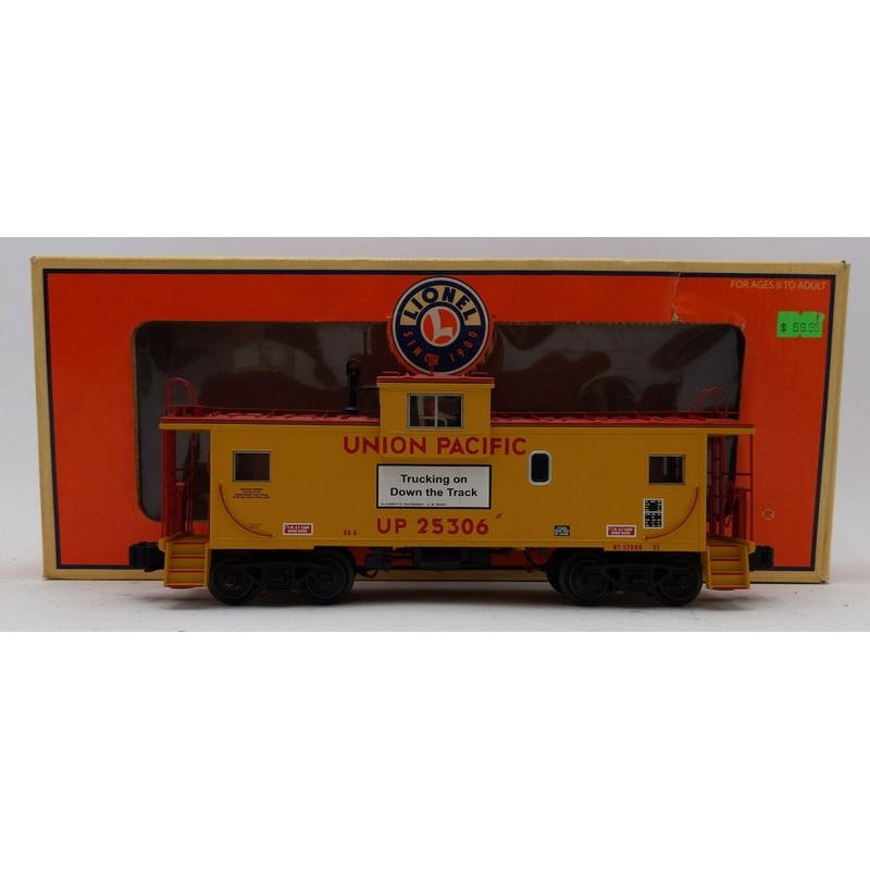 Lionel 6-17630 Union Pacific Extended Vision Caboose #25306 EX/Box