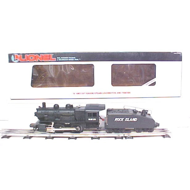 Lionel 6-18610 0-4-0 Rock Island Steam Locomotive & Tender #8610 EX/Box