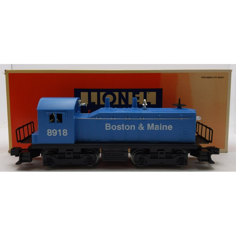 Lionel 6-18918 O Gauge Boston & Maine NW-2 Diesel Switcher #8918 EX/Box