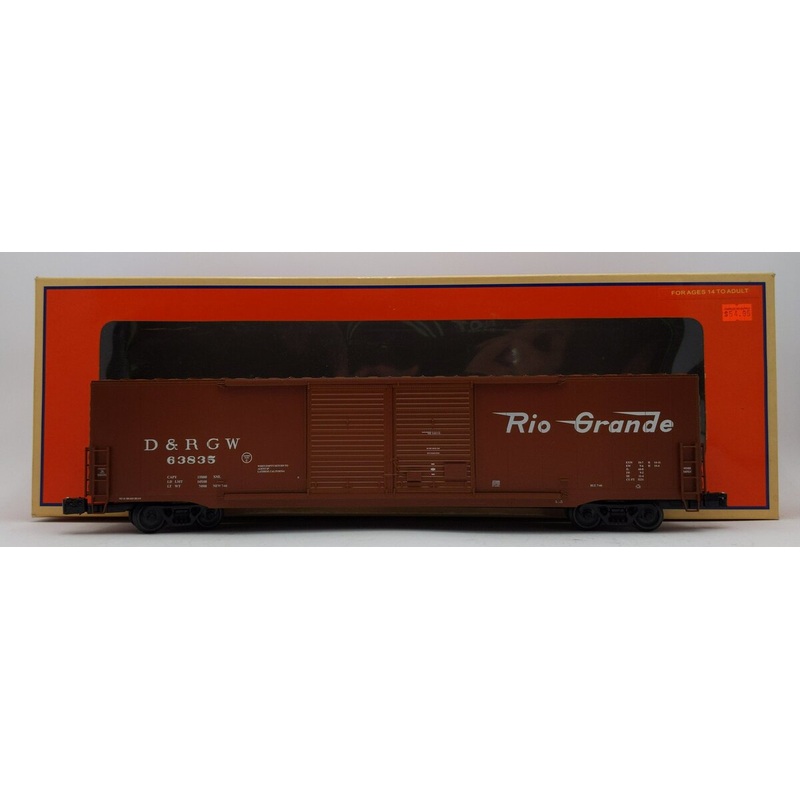 Lionel 6-27209 O Denver & Rio Grande Western Pullman-Standard Boxcar #63835 EX/Box