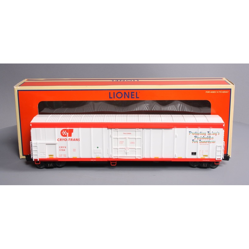 Lionel 6-27278 O Cryo-Trans 57′ Reefer w/EOT Device NIB