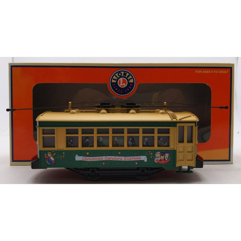 Lionel 6-28434 O Gauge Christmas Motorized Trolley LN/Box