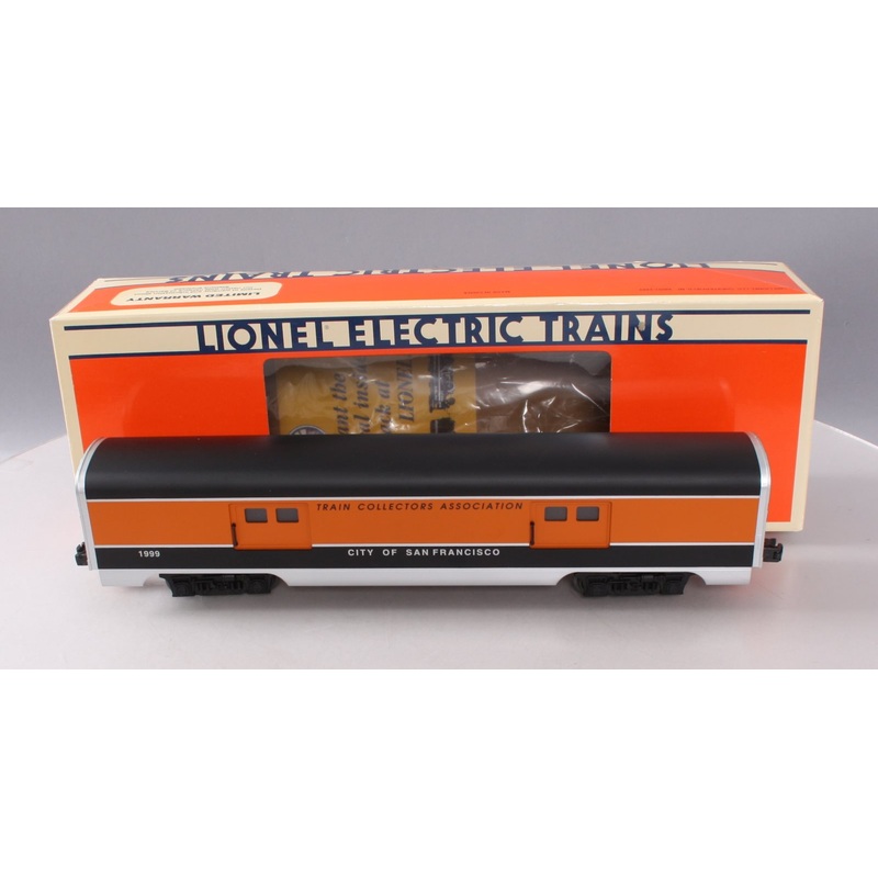 Lionel 6-52155 O Gauge TCA 1999 City of San Francisco Baggage Car NIB