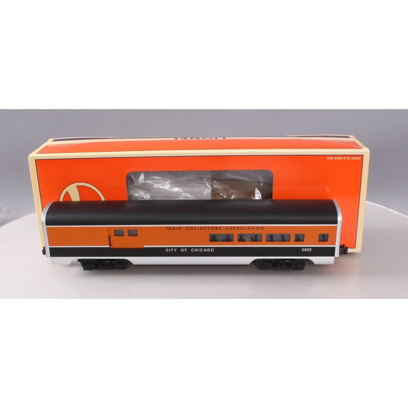 Lionel 6-52250 O Gauge TCA City of Chicago Aluminum Combination Car #2002 NIB