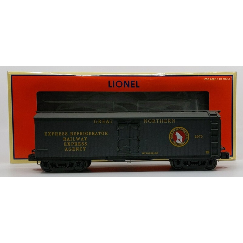 Lionel 6-52376 O Great Northern REA Express Reefer 2005 TCA Convention Car #2070 EX/Box