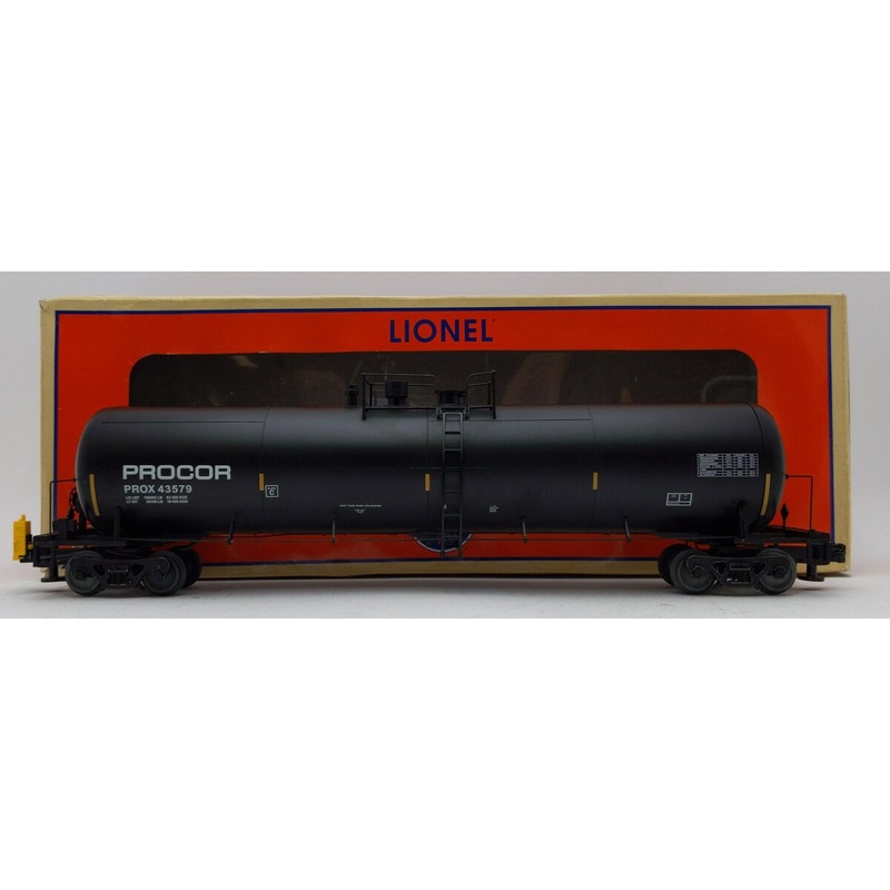 Lionel 6-85092 O Procor 30K Tank Car w/ End of Train Device #43579 EX