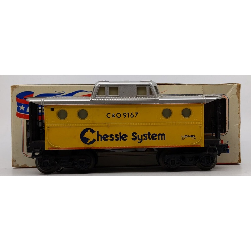 Lionel 6-9167 O Gauge Chessie System N5C Illuminated Caboose EX/Box