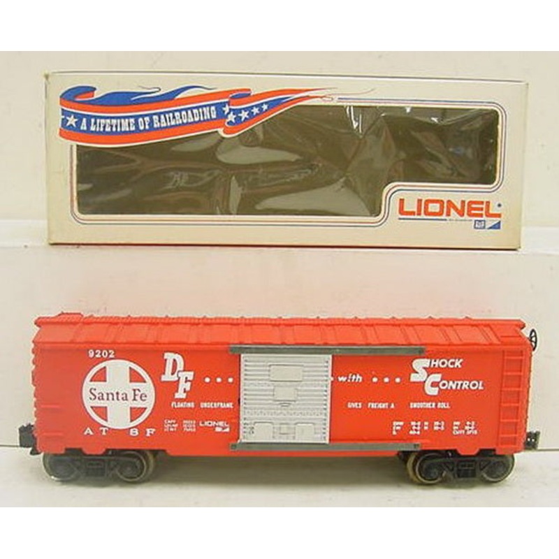 Lionel 6-9202 O Santa Fe Boxcar EX/Box