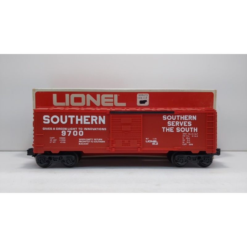 Lionel 6-9700 O Gauge Southern ‘Serves The South’ Box Car #9700 LN/Box