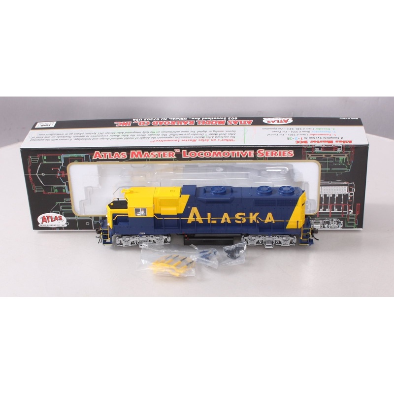 Atlas 8981 HO Scale Alaska GP-38 Powered Diesel Locomotive – No Number MT/Box